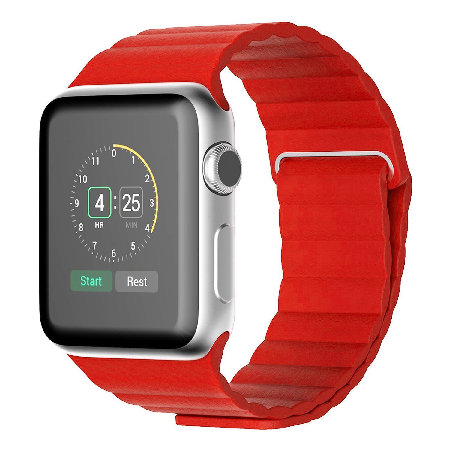 Leather Magnet Red 1