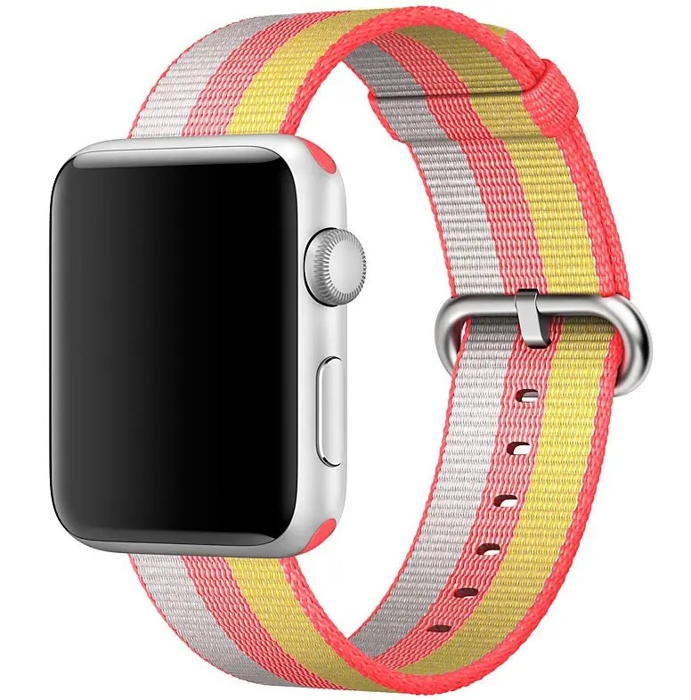 Nylon Apple Watch Red 3 Nylon Apple Watch Red 3
