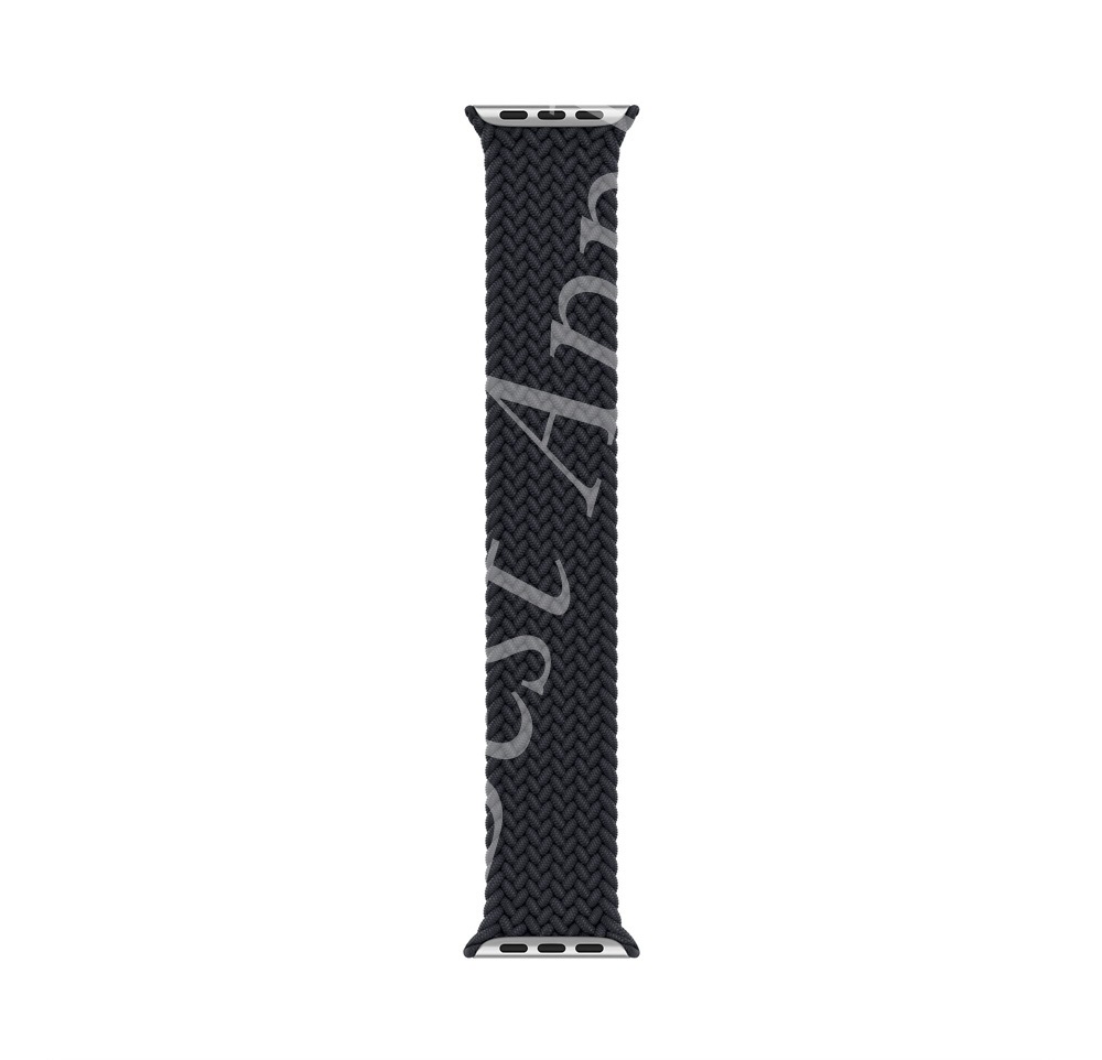 Apple Braided Solo Loop Charcoal Apple Braided Solo Loop Charcoal