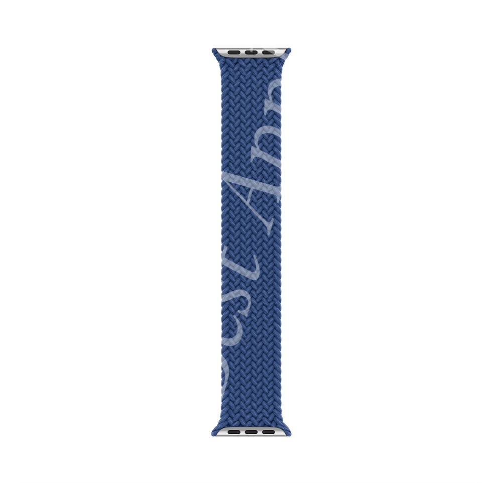 Apple Braided Solo Loop Atlantic Blue Apple Braided Solo Loop Atlantic Blue