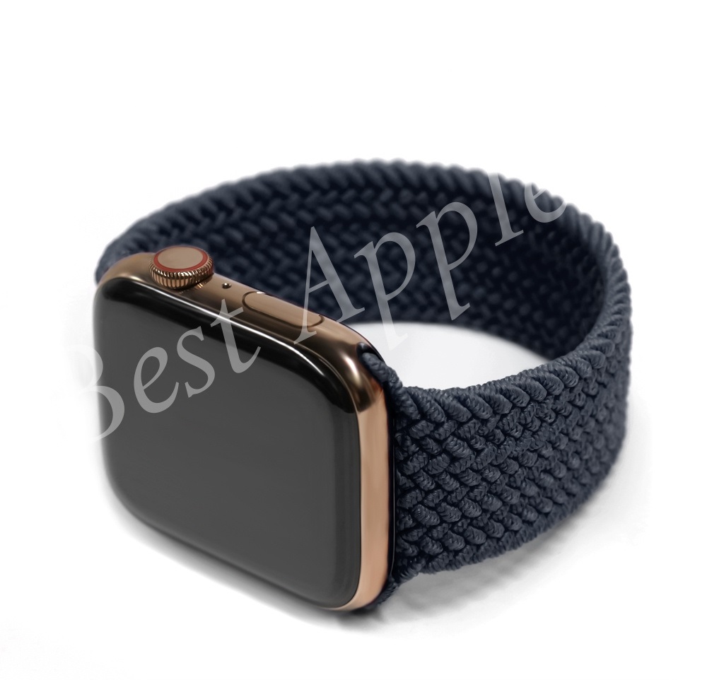 Apple Braided Solo Loop Charcoal Apple Braided Solo Loop Charcoal