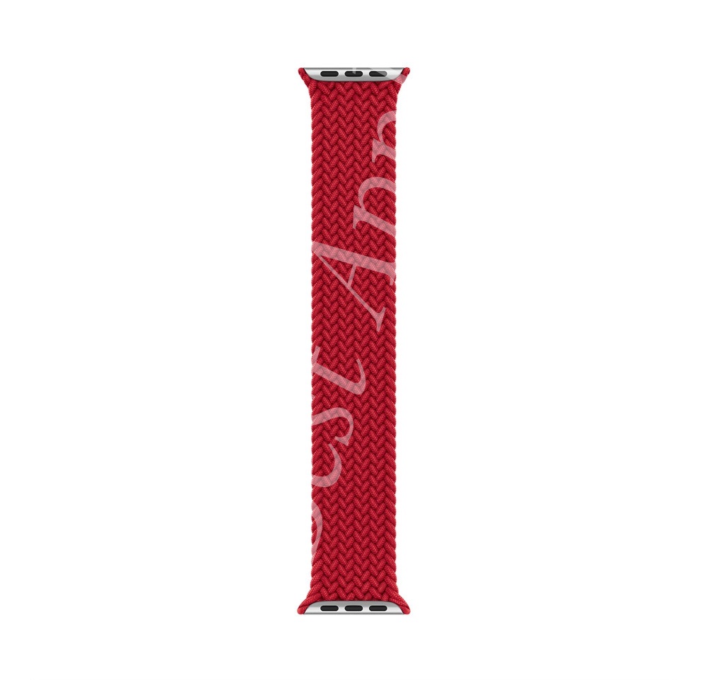 Apple Braided Solo Loop Red Apple Braided Solo Loop Red