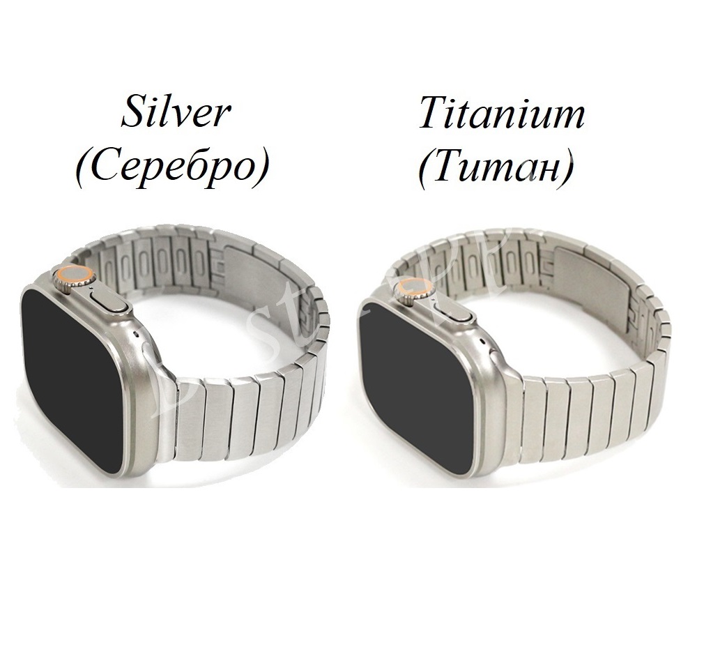 Apple Link Stainless Steel Bracelet Titanium Apple Link Stainless Steel Bracelet Titanium