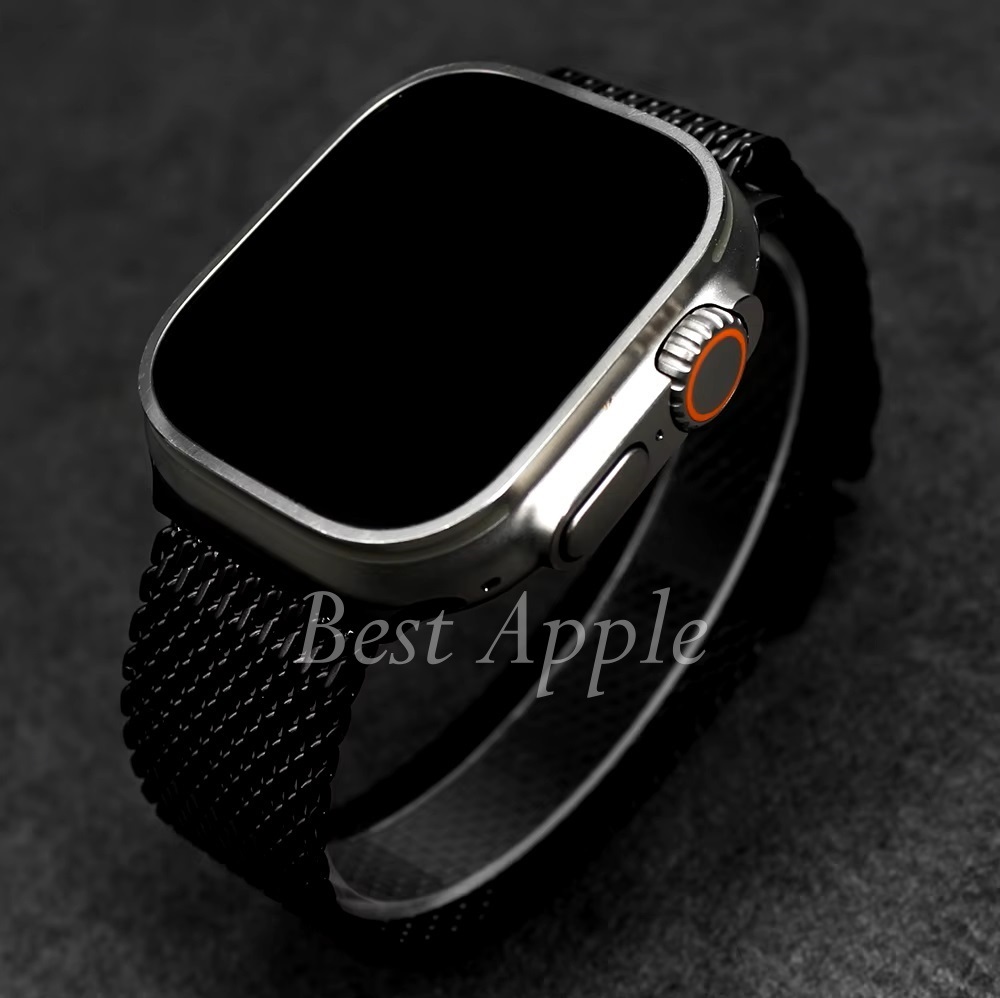 2 Milanese Loop Ultra Black, Best Apple